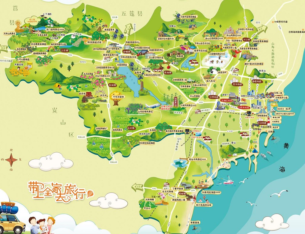綦江景区使用手绘地图给景区能带来什么好处？